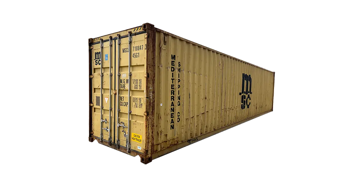 40ft High Cube Wind and Water Tight Container - Image 5