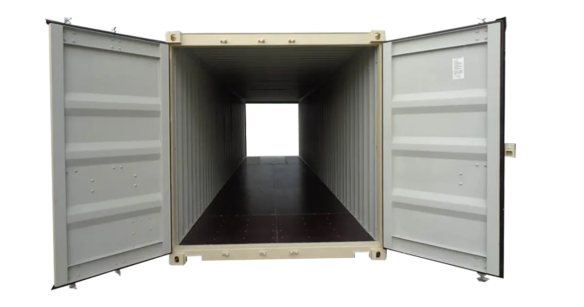 40' Double Door Container Rental