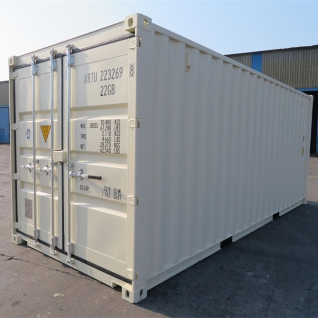 a shipping container
