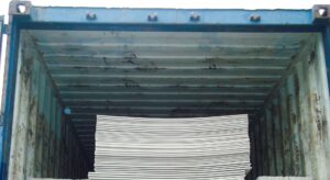 Storage shipping container.