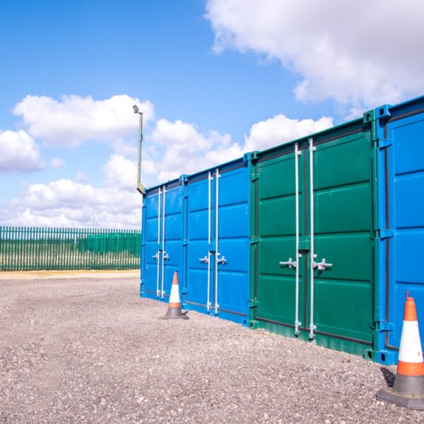 Storage shipping container. 