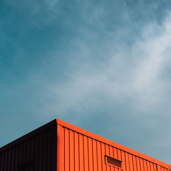 Storage shipping container.