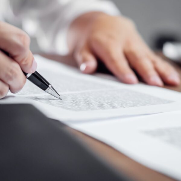Insurance papers.
