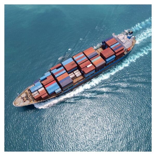 shipping containers on boat