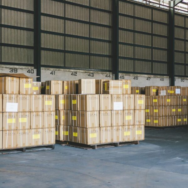 boxes of goods