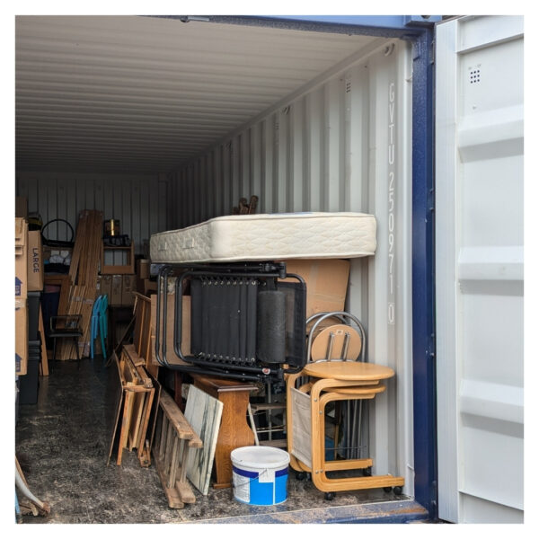 image of a storage container with stuff in it
