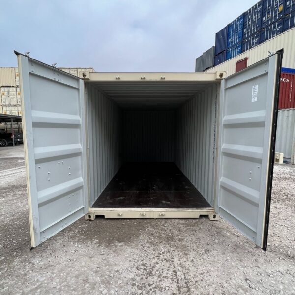shipping container interior