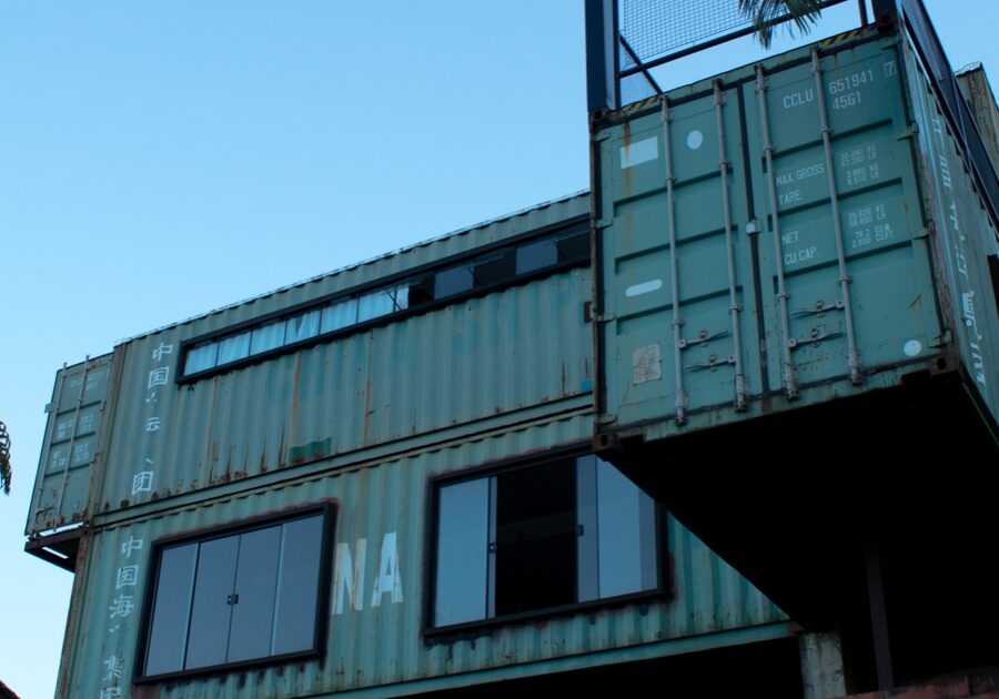 shipping container house